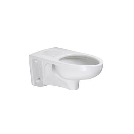 American Standard American Standard Afwall 2257101.020 Low Flow Toilet, Wall Hung, Elongated 1.1-1.6GPF 2257101.02